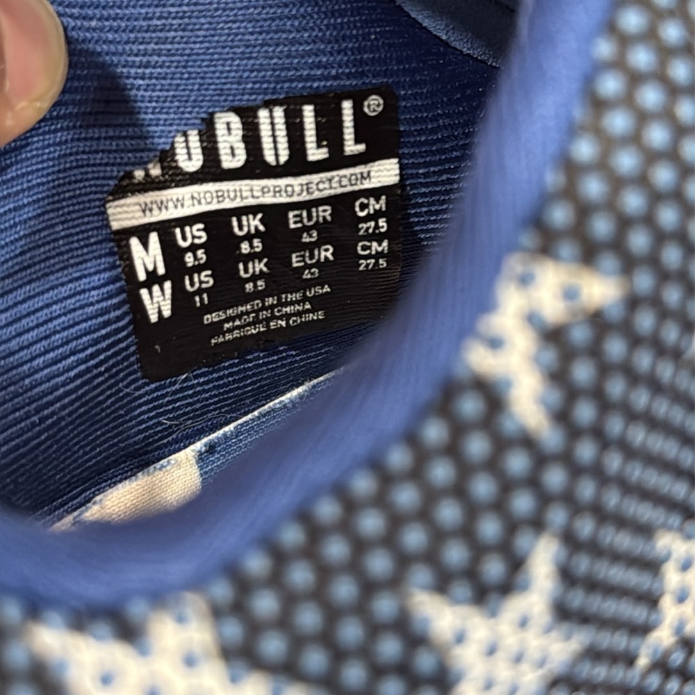 NOBULL Blue Star Pattern Sneakers - Picture 14 of 16
